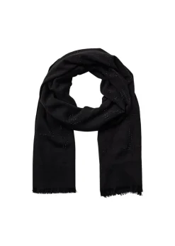 Soya Concept Namur 1 Knit Scarf Black