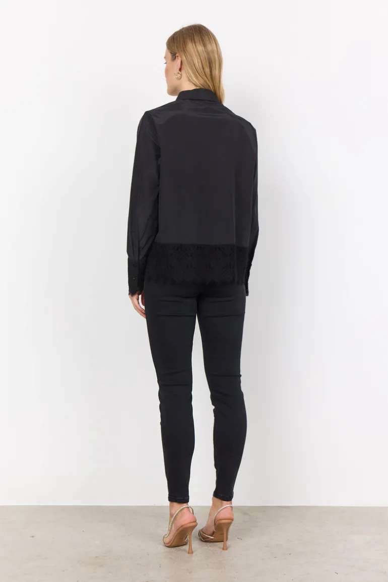 Soya Concept Netti 87 Shirt Black