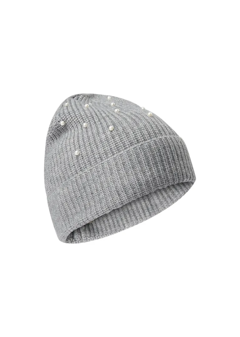 Soya Concept Nino 2 Knit Hat Medium Grey