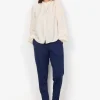 Soya Concept Orit 2 Shirt Polka Dot Print Cream