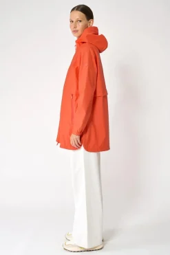 Tanta Brouillard Coat Tangerine Tango
