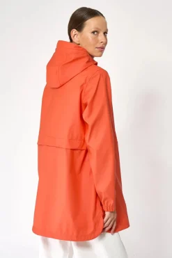 Tanta Brouillard Coat Tangerine Tango