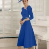 Veni Infantino Royal Blue Dress