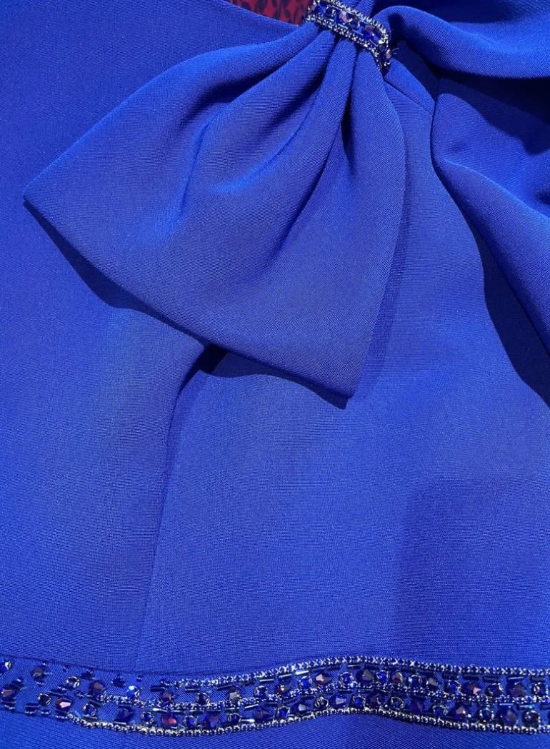 Veni Infantino Royal Blue Dress