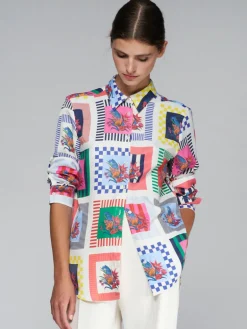 Vilagallo Gaby Shirt Floral Print