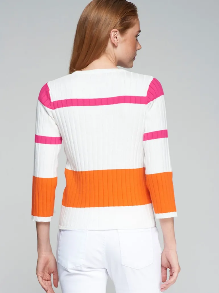 Vilagallo Knit Colourblock Jumper