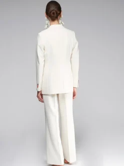 Vilagallo Milena Trouser Ecru