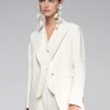 Vilagallo Sophia Jacket Ecru