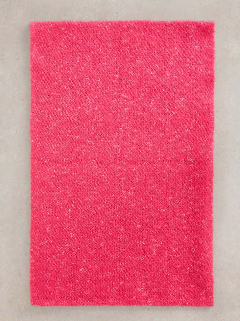 White Stuff Abby Knitted Snood Bright Pink