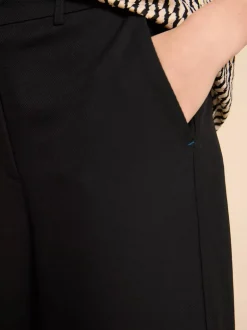 White Stuff Belle Wide Leg Trouser Pure Black