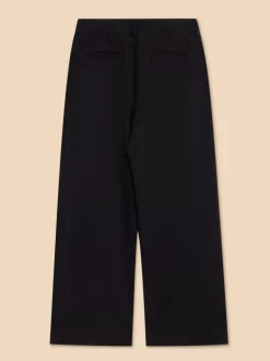 White Stuff Belle Wide Leg Trouser Pure Black