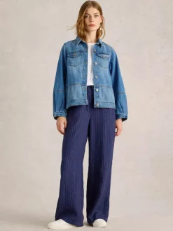 White Stuff Camille Mid Denim Jacket