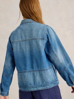 White Stuff Camille Mid Denim Jacket