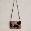 White Stuff Connie Double Pouch Crossbody Black MLT