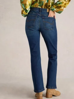 White Stuff Harriet Bootcut Jean Mid Denim
