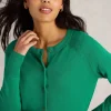 White Stuff Lulu Cardi Bright Green