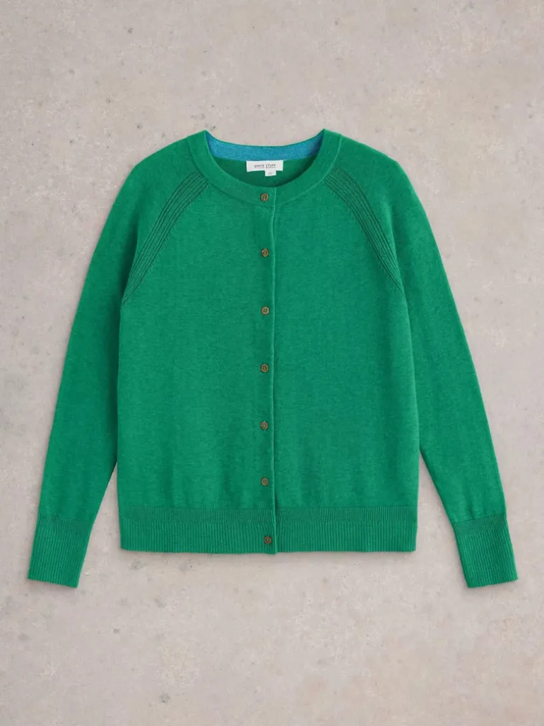 White Stuff Lulu Cardi Bright Green
