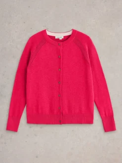 White Stuff Lulu Cardi Bright Pink