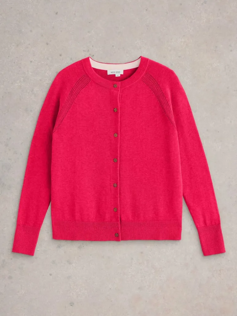 White Stuff Lulu Cardi Bright Pink