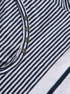 White Stuff Nadia Short Sleeve Tee Navy Multi