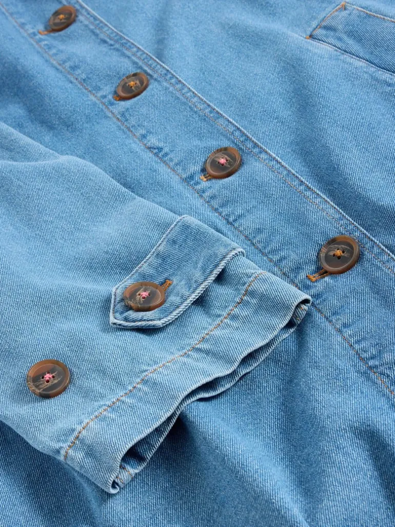 White Stuff Oakleigh Mid Denim Coat