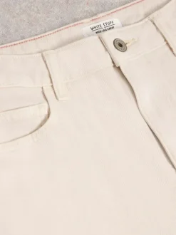 White Stuff Tia Wide Leg Crop Jean Nat White