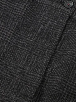 White Stuff Una Tweedy Wide Leg Trouser Black MLT